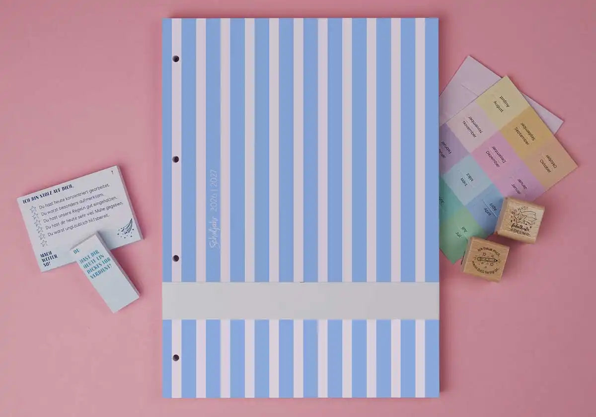 A4+ Blattsammlung Lieblingslehrerplaner 2026/2027 - amoedo – Schöne Papeterie