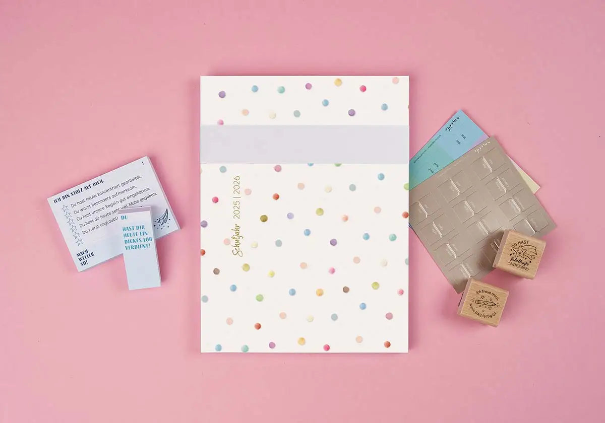Lehrerkalender und Lehrerplaner in A5 für Lehrerinnen und Lehrer aller Schulformen 2025/2026, lose Blattsammlung