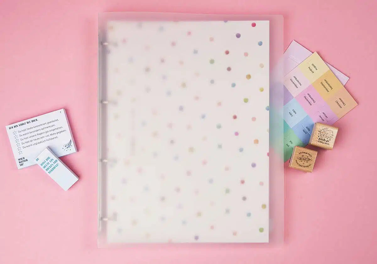 Ordner & A4+ Blattsammlung Lieblingslehrerplaner 2025/2026 - amoedo – Schöne Papeterie