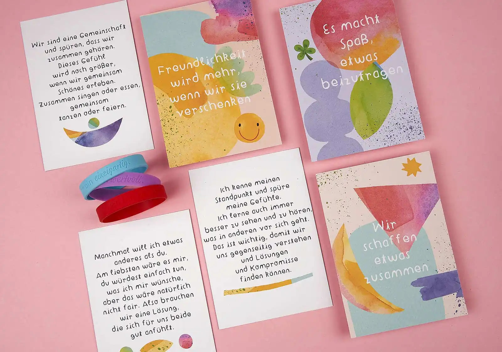 Affirmationskarten »Karten für ein schönes Miteinander« - amoedo – Schöne Papeterie