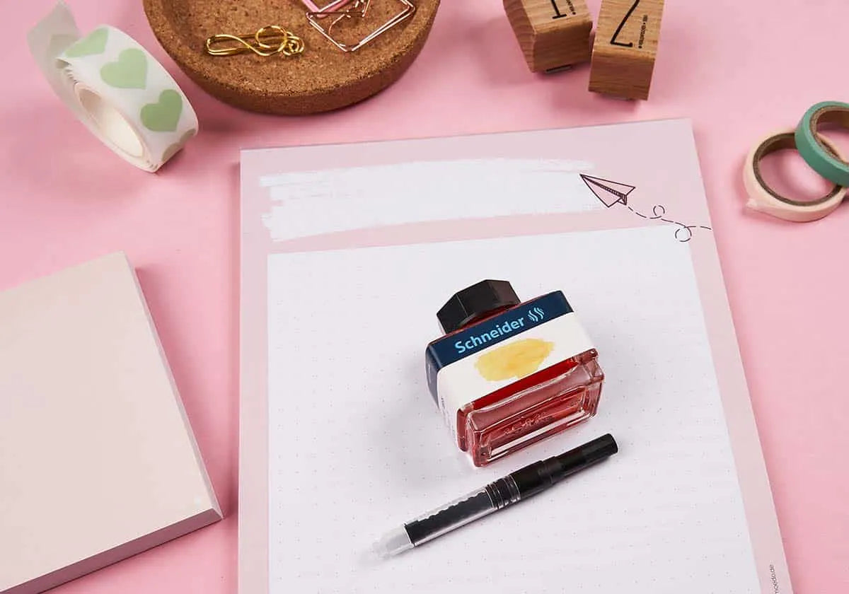 Tintenglas – verschiedene Farben - amoedo – Schöne Papeterie