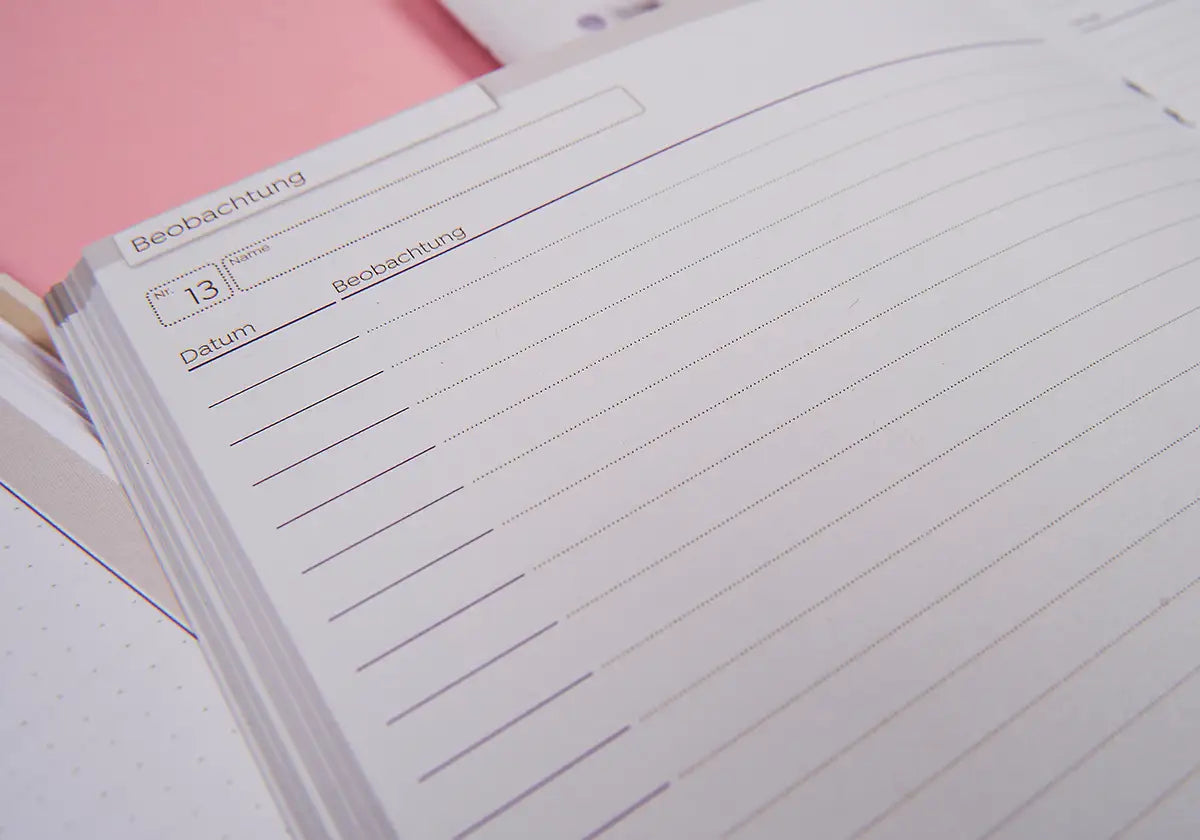 Neues Design – Beobachtungsheft Din A5 »Ich seh alles!« - amoedo – Schöne Papeterie