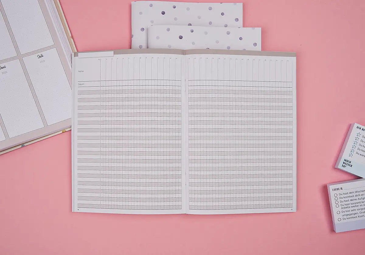 Neues Design – Beobachtungsheft Din A5 »Ich seh alles!« - amoedo – Schöne Papeterie