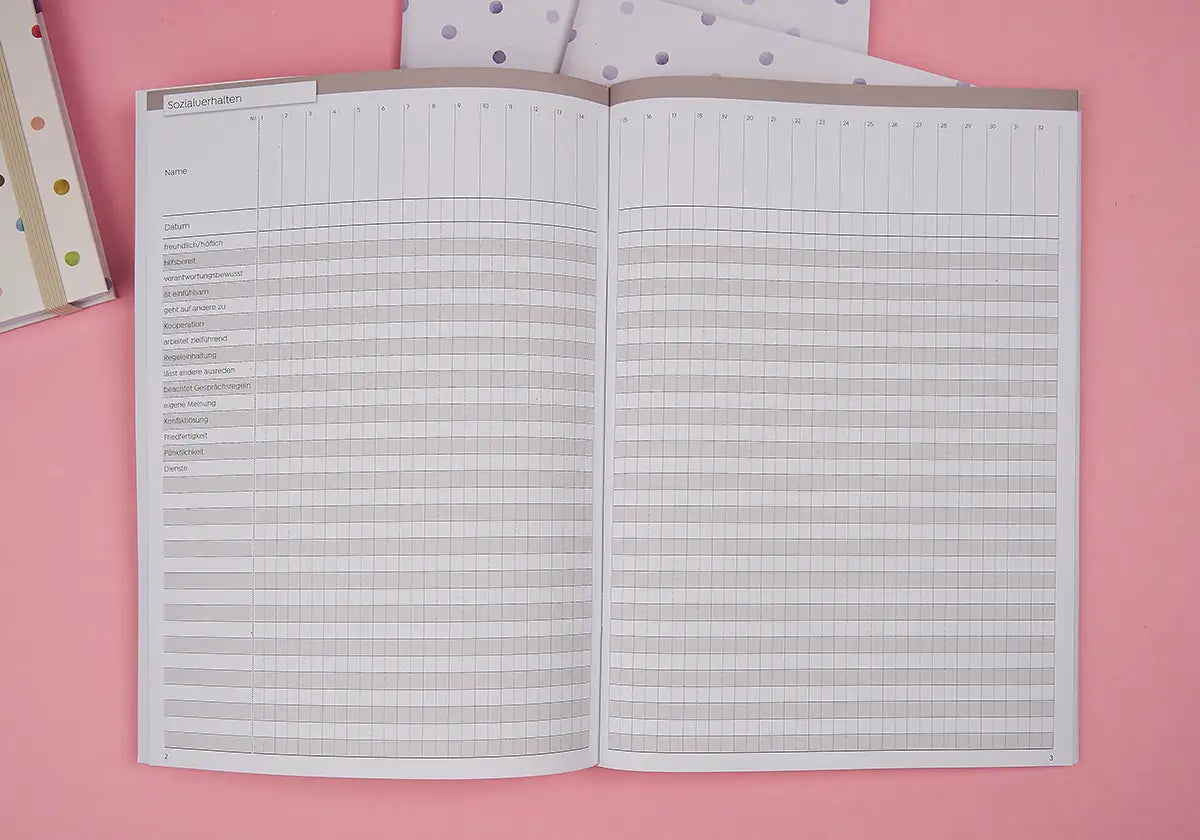 Neues Design – Beobachtungsheft Din A4 »Ich seh alles!« - amoedo – Schöne Papeterie