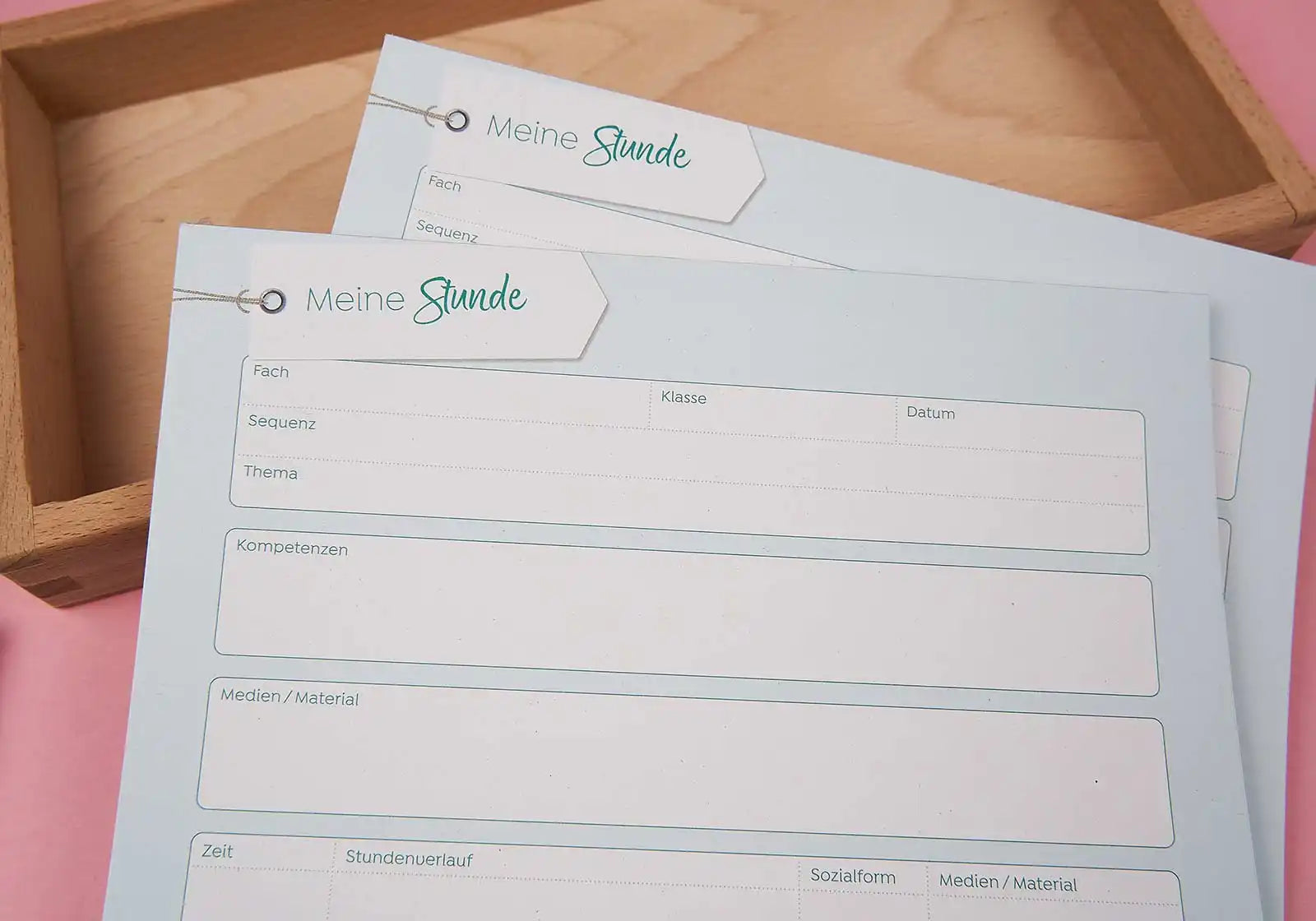 »Meine Stunde« Schreibblock – A4 - amoedo – Schöne Papeterie