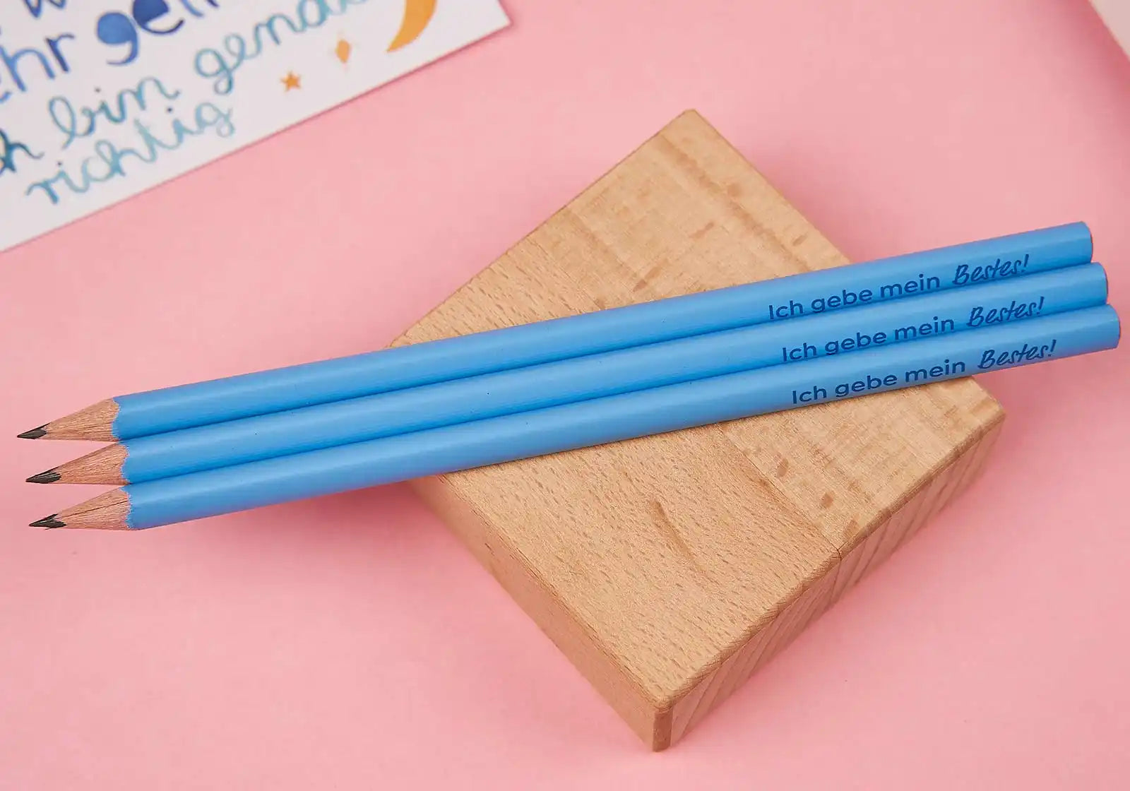 »Ich gebe mein Bestes!« – Bleistift für Kinder & Erwachsene - amoedo – Schöne Papeterie