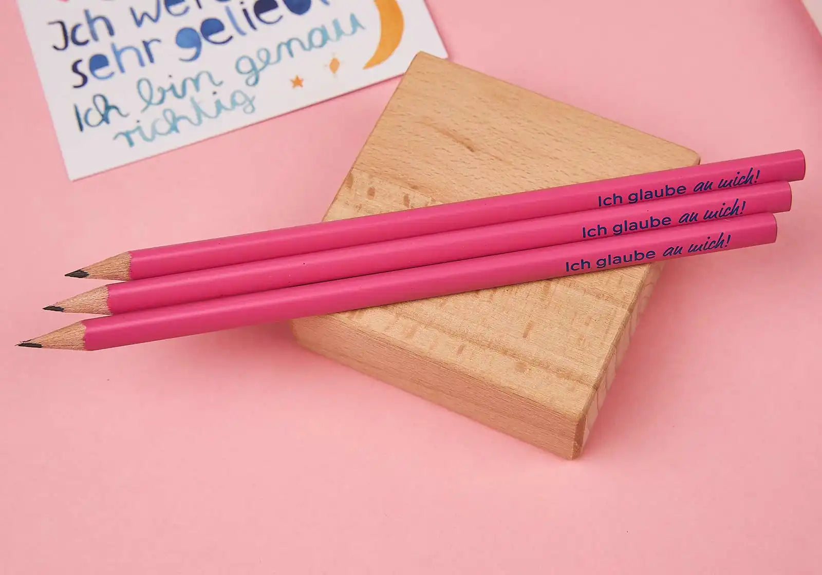 »Ich glaube an mich!« – Bleistift für Kinder & Erwachsene - amoedo – Schöne Papeterie