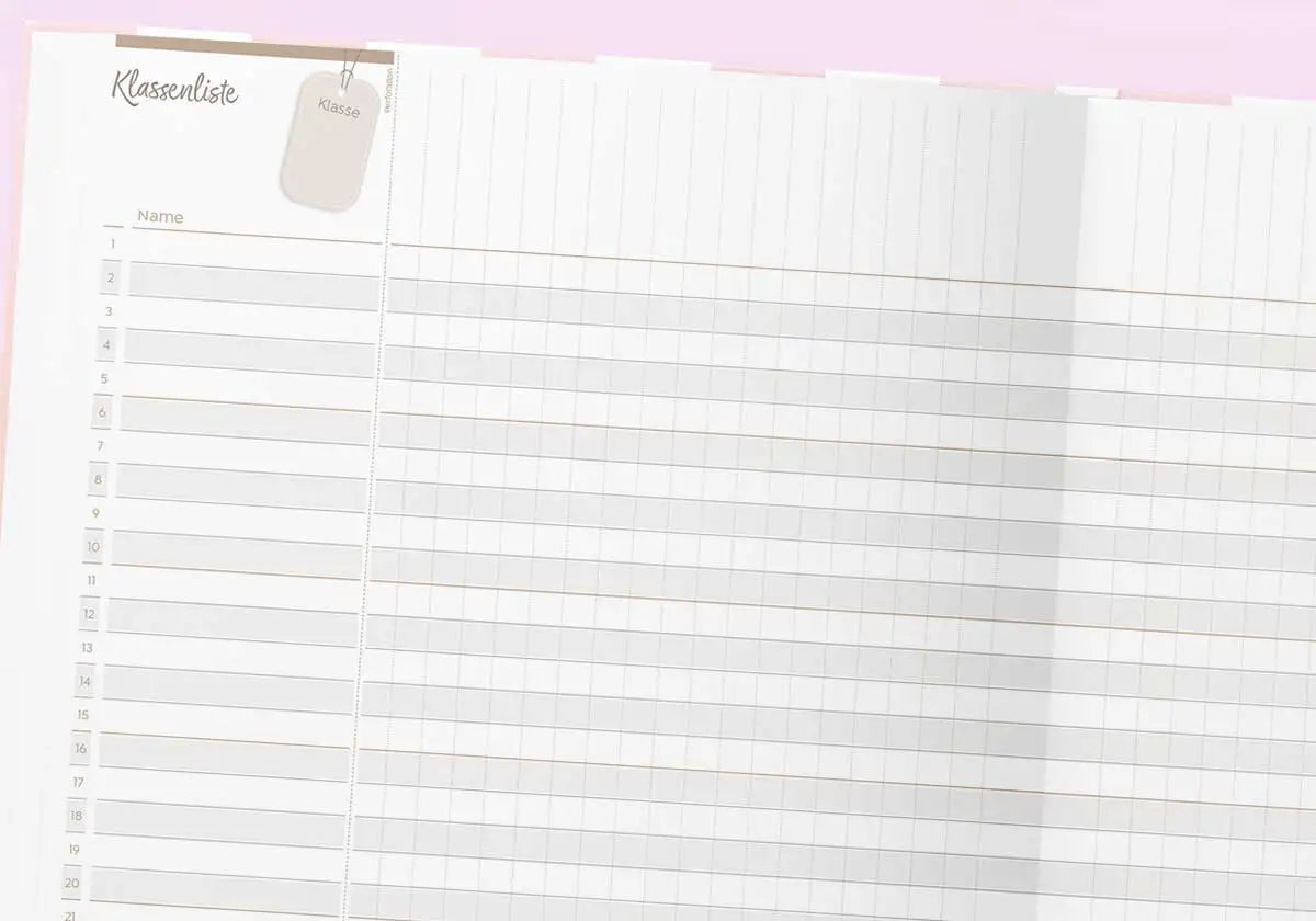 Lehrerplaner und Lehrerkalender in A4 ür Lehrerinnen und Lehrer aller Schulformen