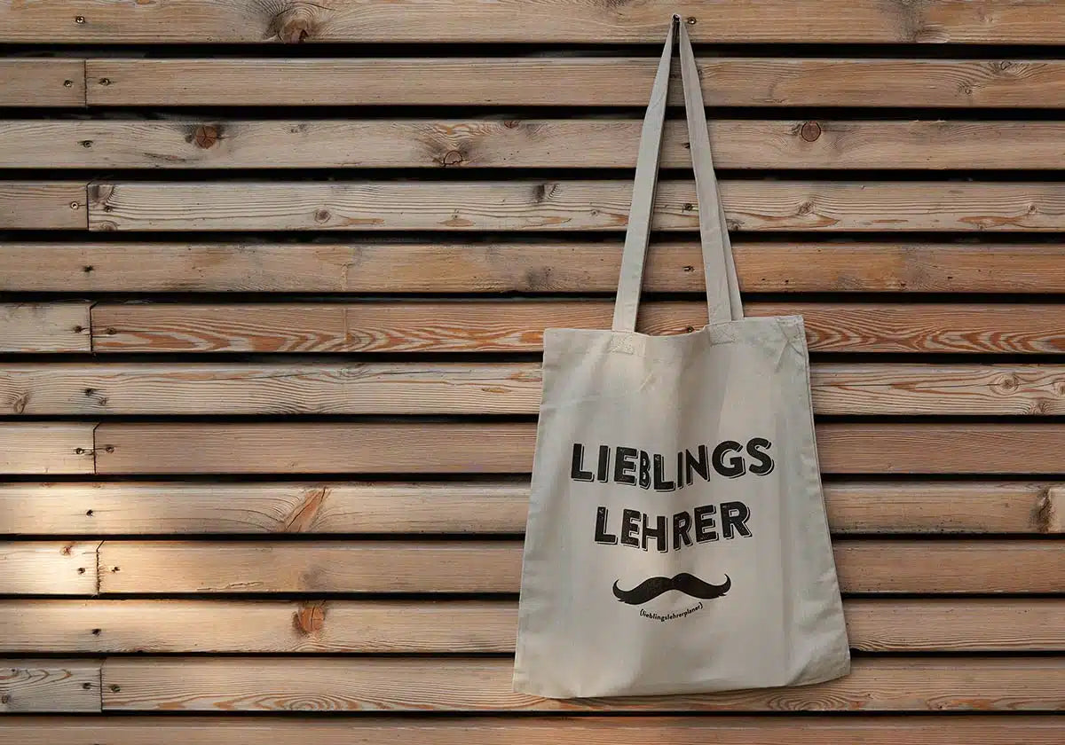 Stoffbeutel »Lieblingslehrer« - amoedo – Schöne Papeterie