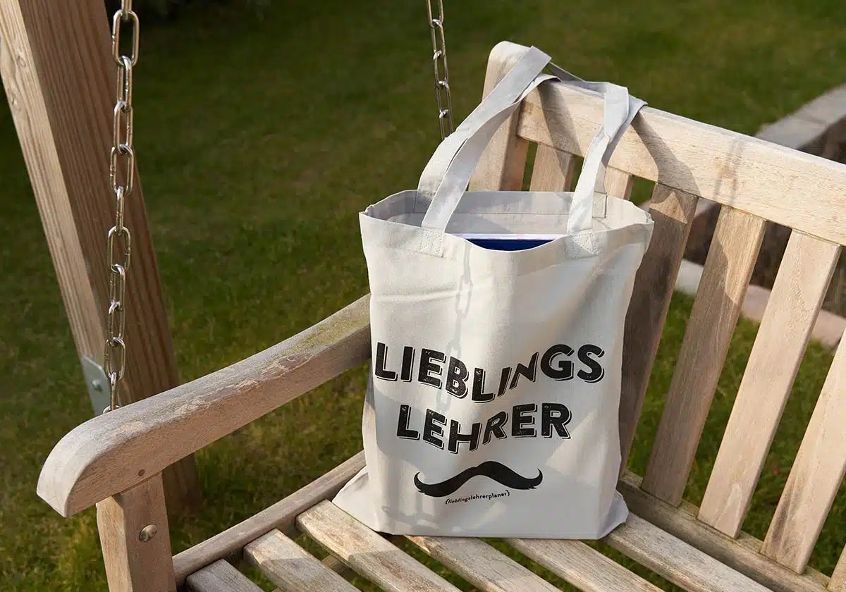 Stoffbeutel »Lieblingslehrer« - amoedo – Schöne Papeterie