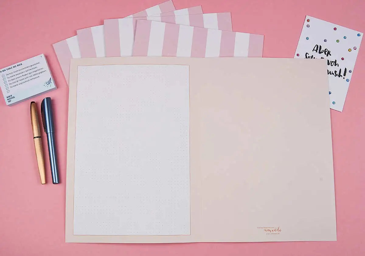 Ordnungsmappen »Sommersonne« 5er Set zum Abheften - amoedo – Schöne Papeterie