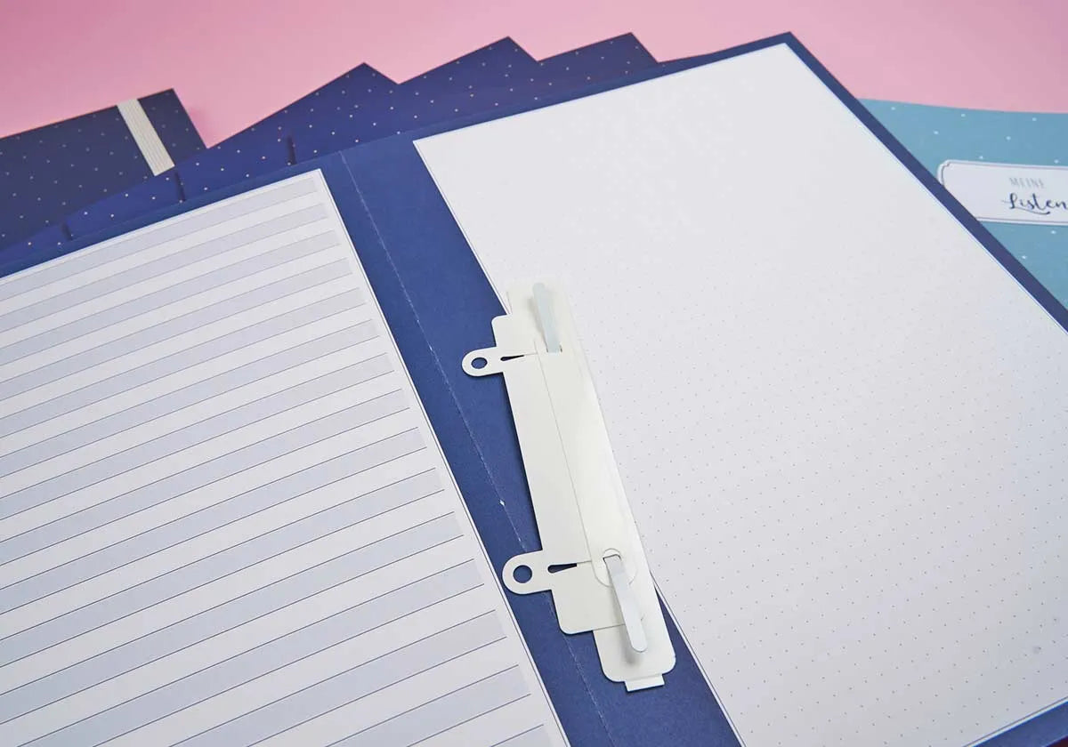 Ordnungsmappen »Nachthimmel« 5er Set zum Abheften - amoedo – Schöne Papeterie