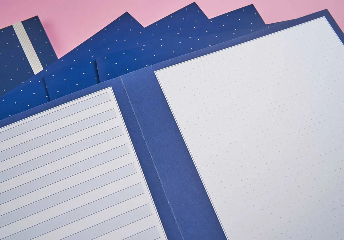 Ordnungsmappen »Nachthimmel« 5er Set zum Abheften - amoedo – Schöne Papeterie