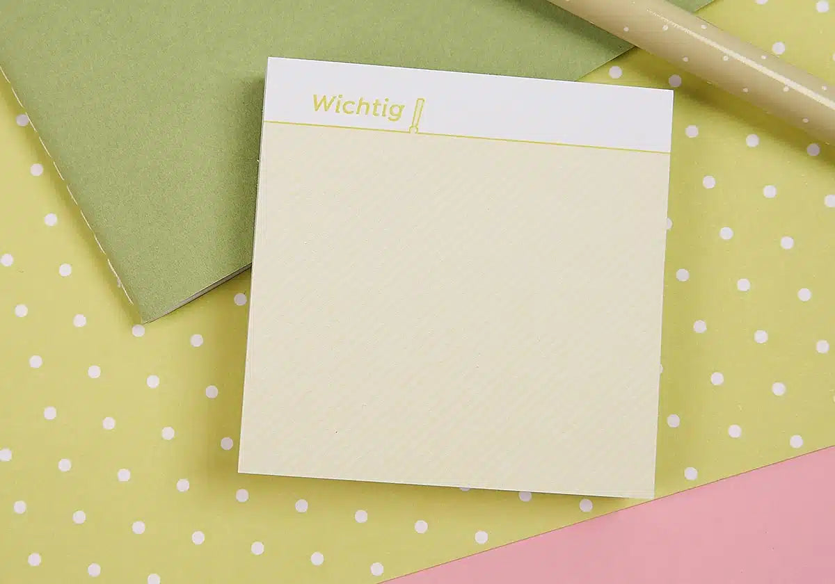 Haftnotizblock »Nicht vergessen« - amoedo – Schöne Papeterie