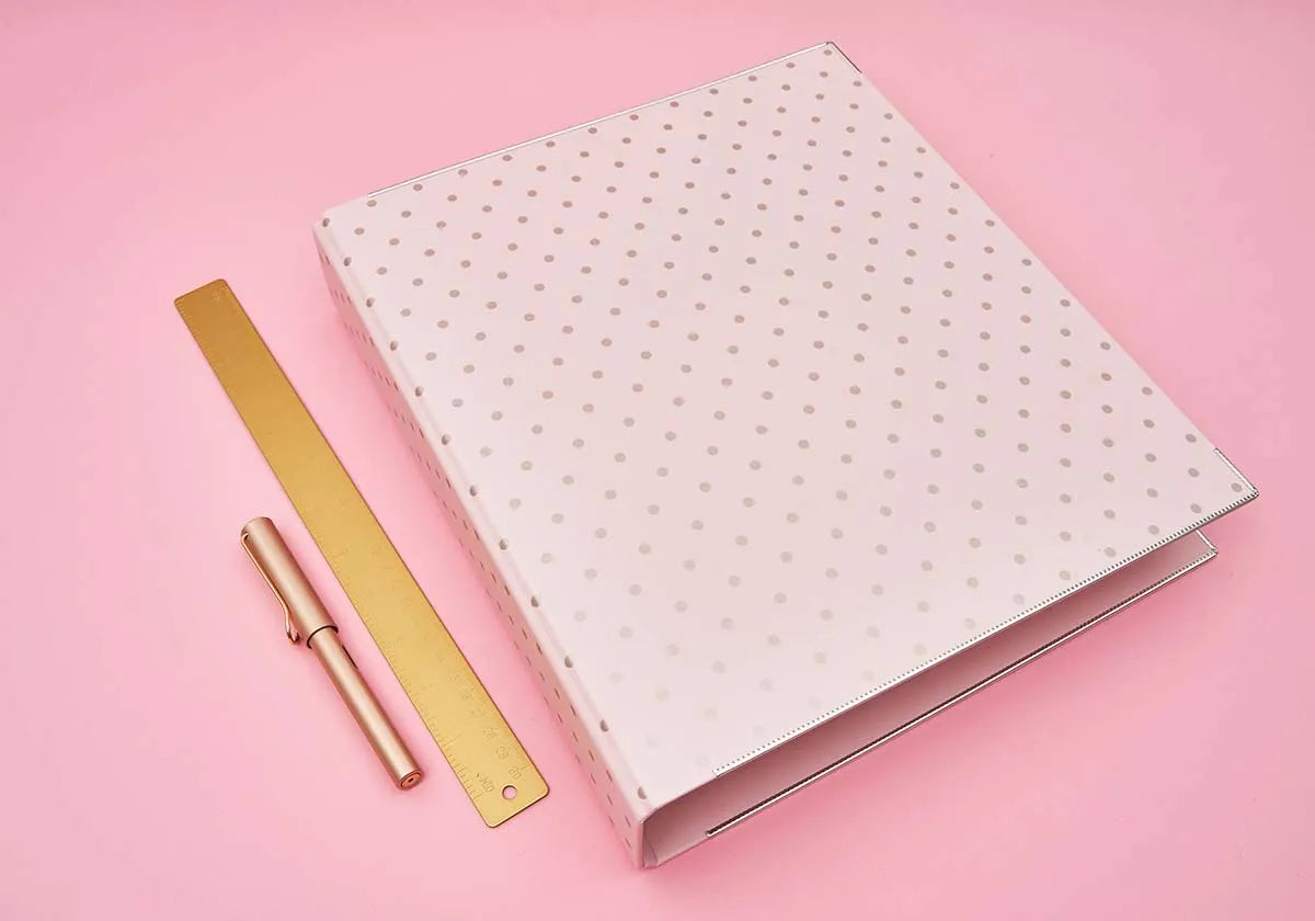 Hebelordner »Punktgenau« A4 (2. Wahl) - amoedo – Schöne Papeterie