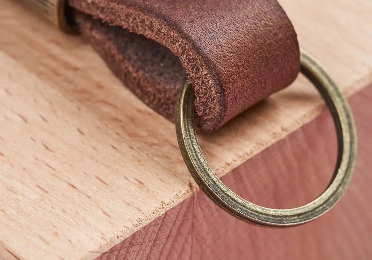 Schlüsselband weiß-blau - amoedo – Schöne Papeterie