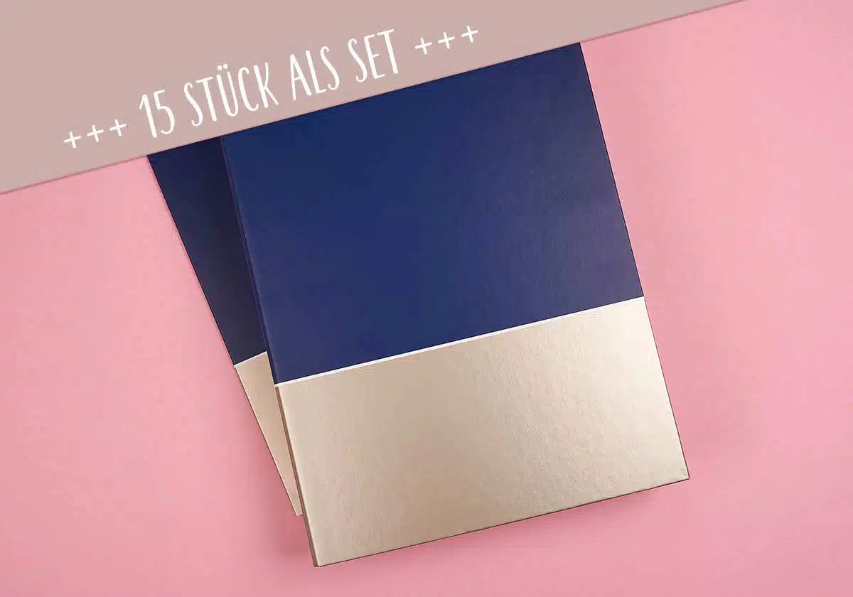 15er Set Ordnerbox »Stilecht« - amoedo – Schöne Papeterie