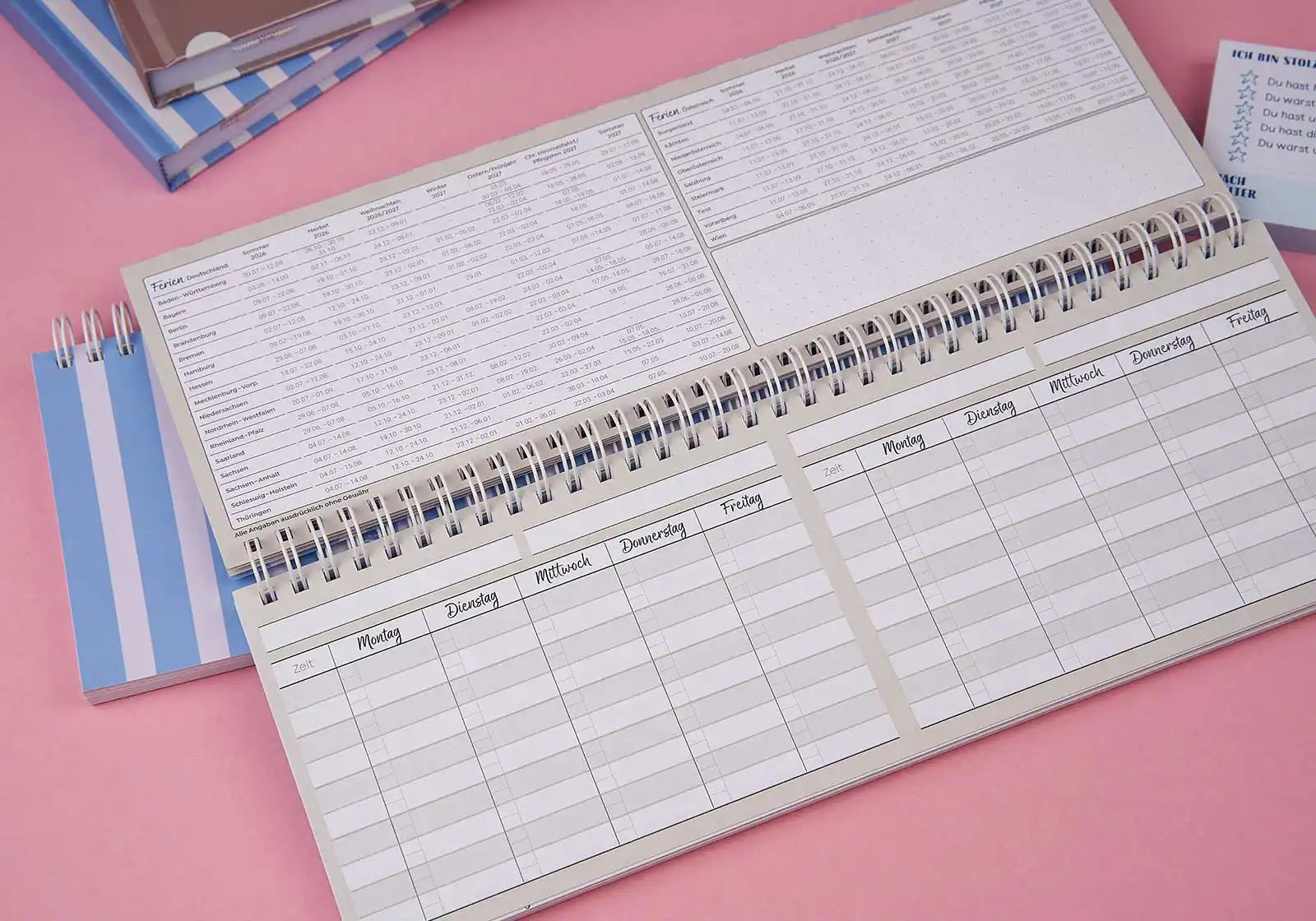 Tischkalender für Lehrerinnen und Lehrer 2026/2027