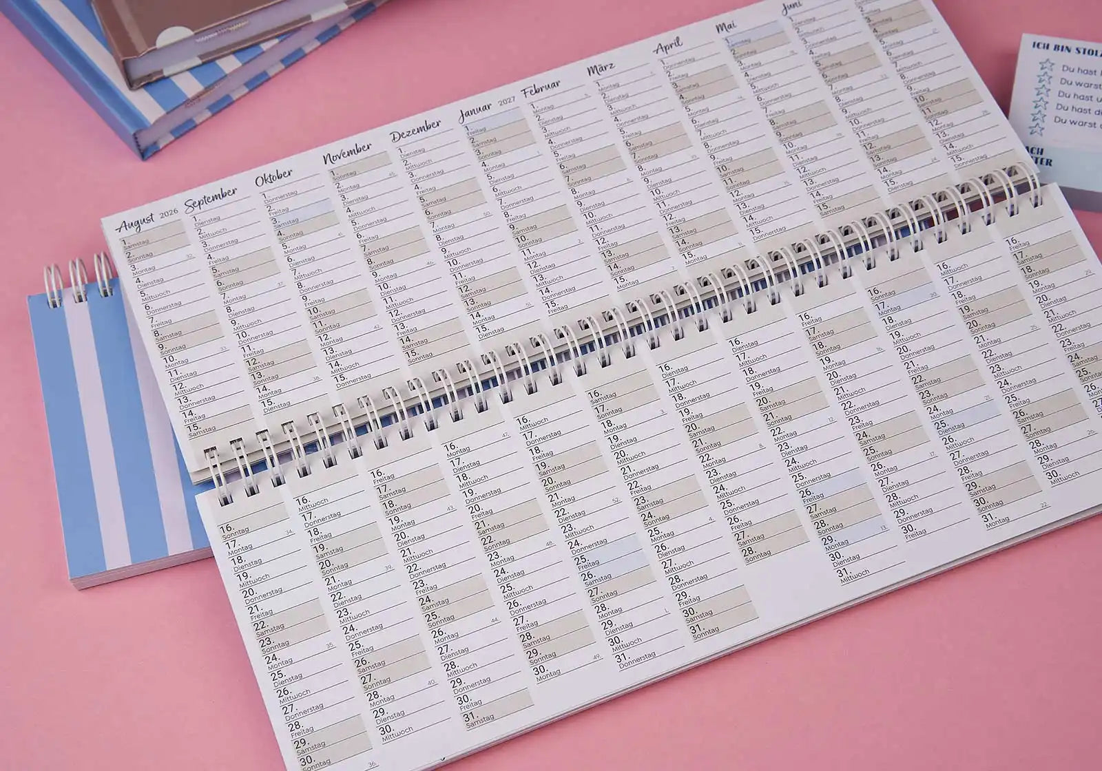 Tischkalender für Lehrerinnen und Lehrer 2026/2027