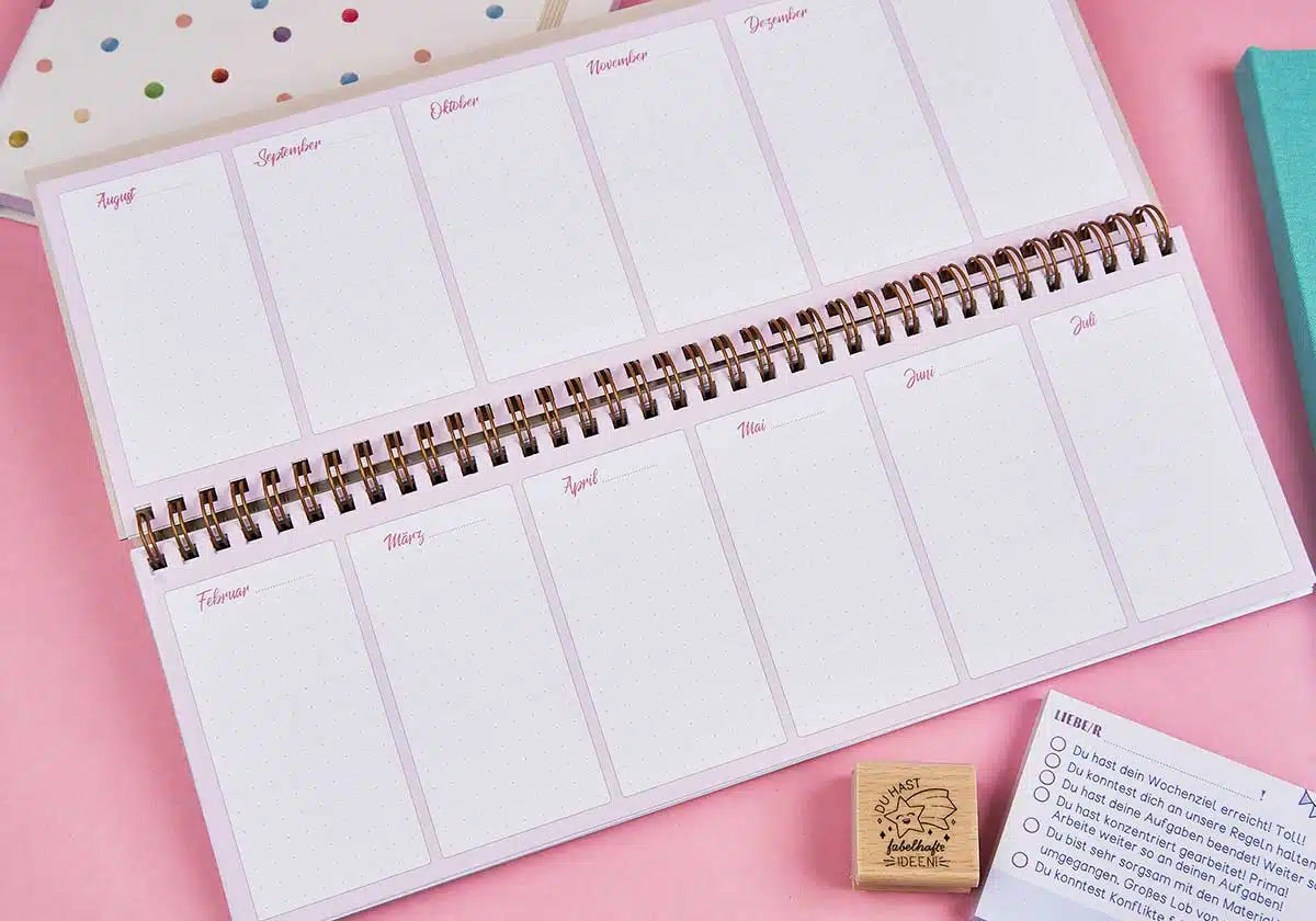 Tischkalender undatiert - amoedo – Schöne Papeterie