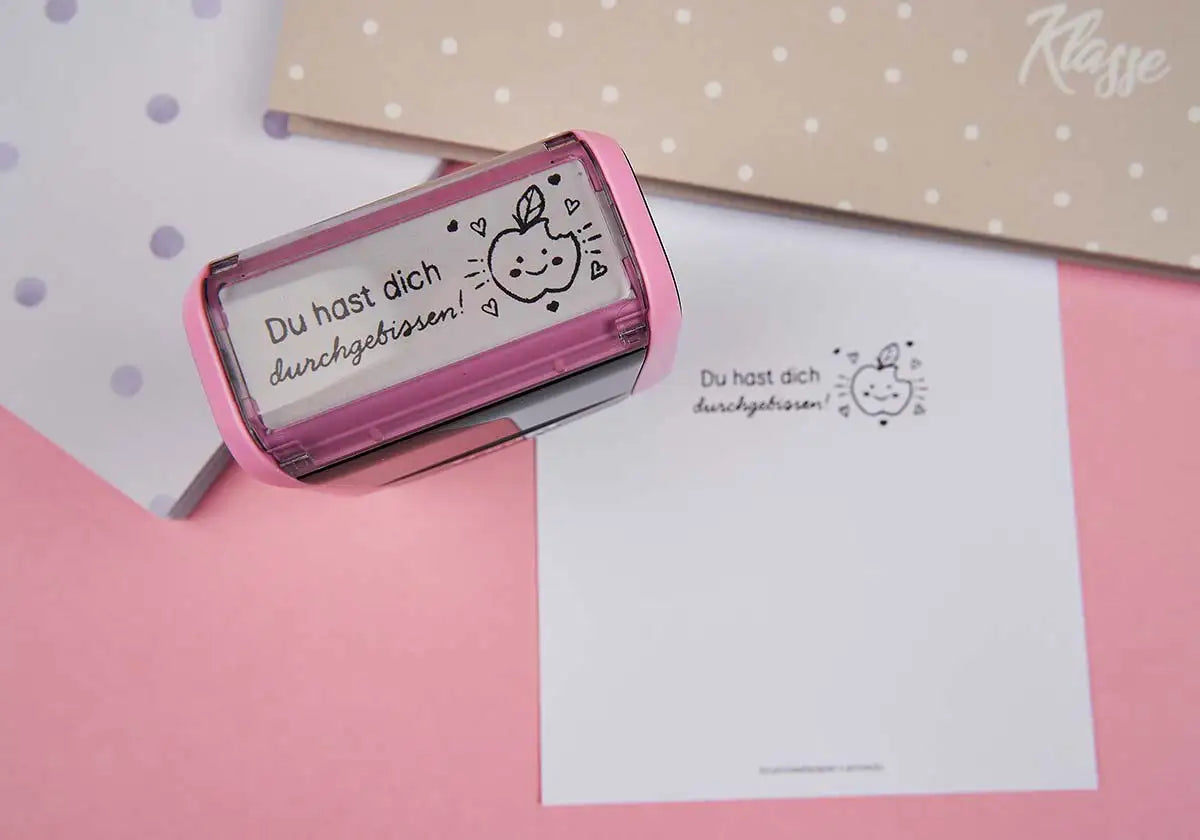 »Du hast dich durchgebissen!« – Selbstfärber Printy 4912 - amoedo – Schöne Papeterie