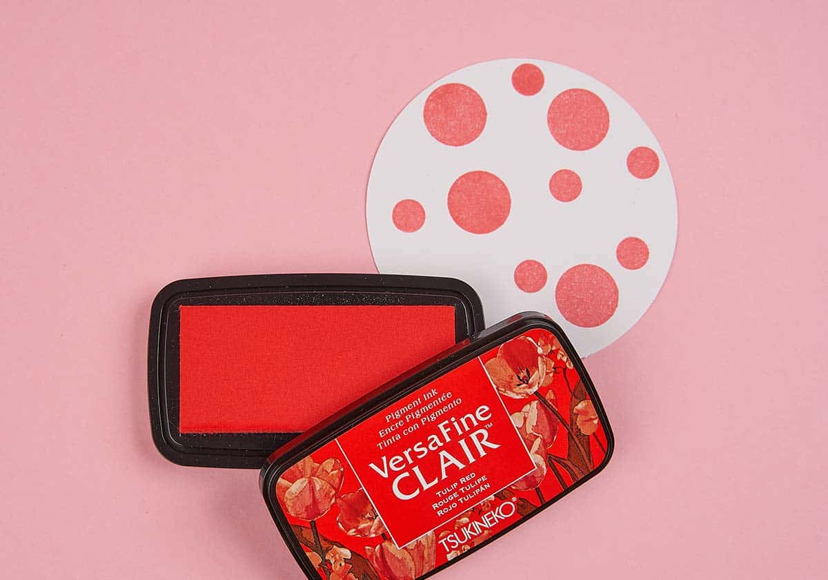 Stempelkissen »VersaFine Clair« Tulip Red - amoedo – Schöne Papeterie