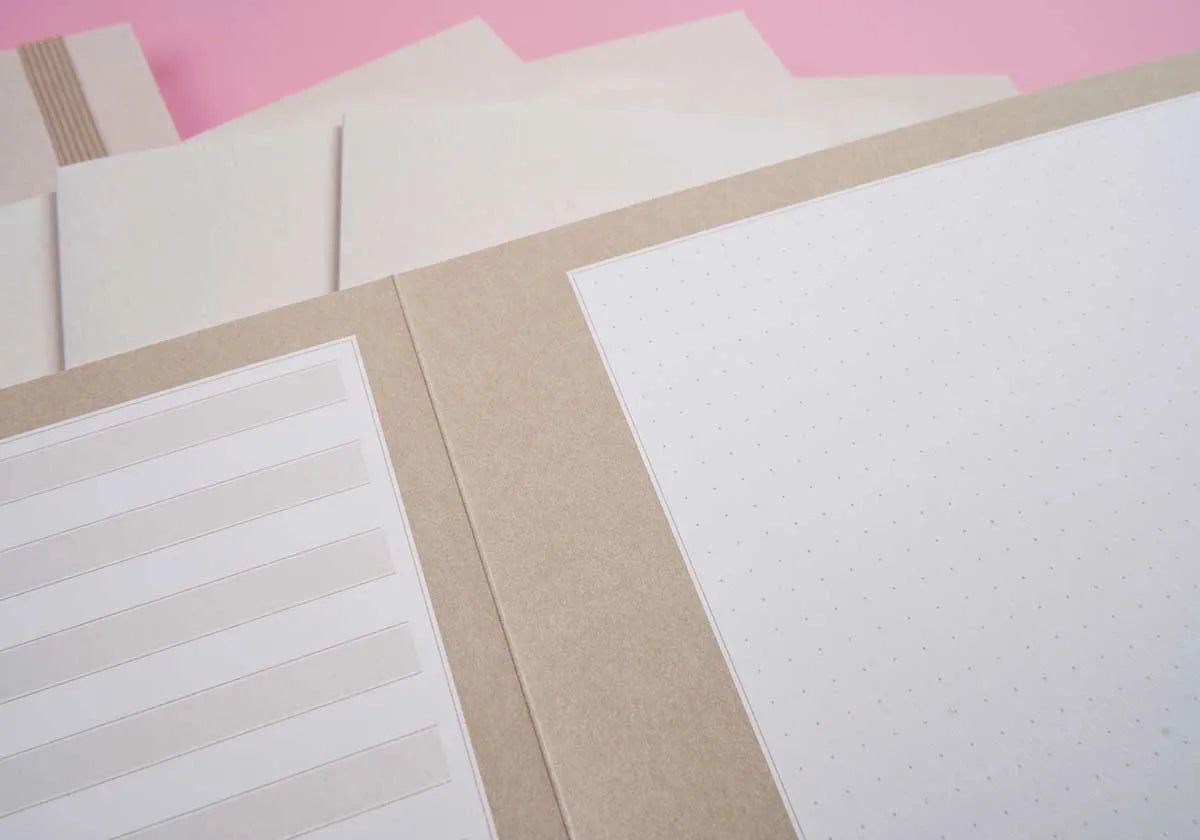 Ordnungsmappen »Wolkenflug« 5er Set zum Abheften - amoedo – Schöne Papeterie