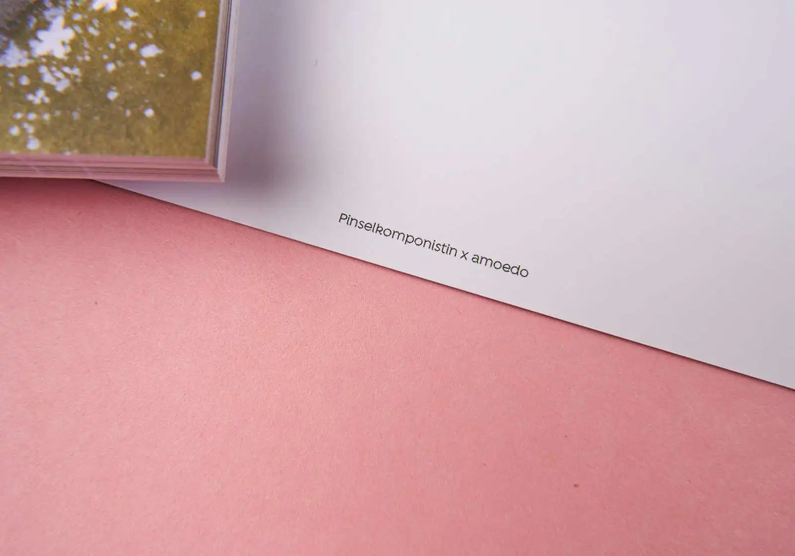 Postkarte »Danke von Herzen« – Waschbär