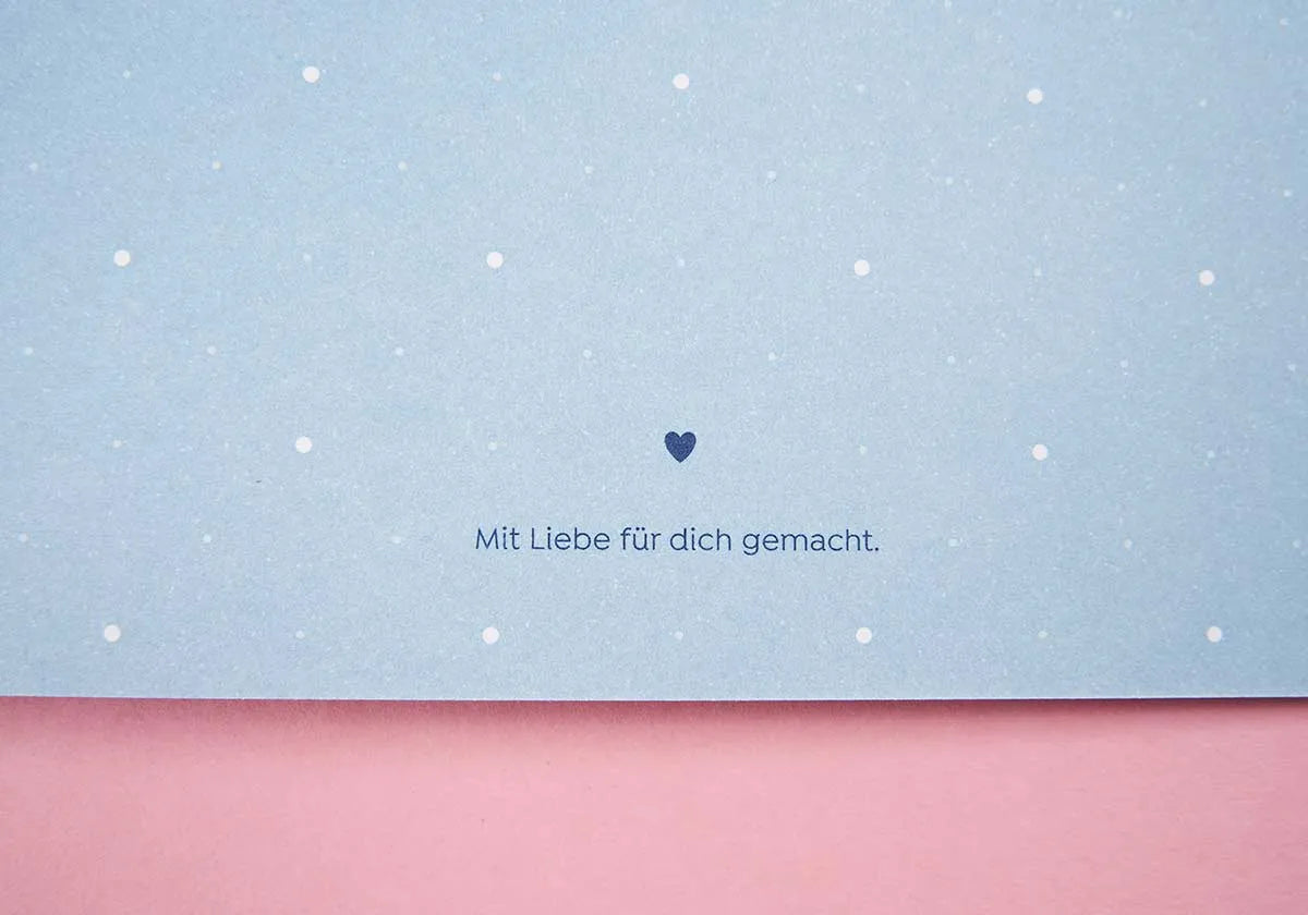 Listenheft/Notenheft Din A5 »Gut gemacht!« - amoedo – Schöne Papeterie