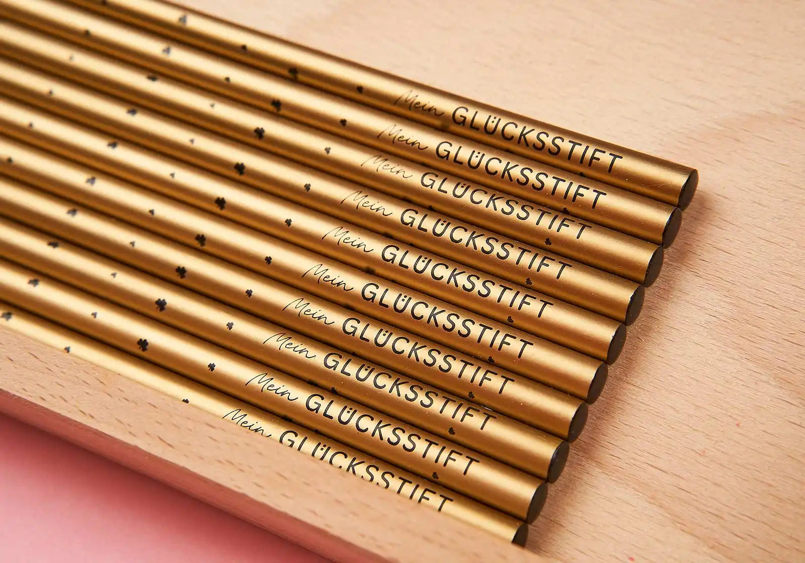 »Mein Glückstift« – Bleistift für Kinder & Erwachsene - amoedo – Schöne Papeterie