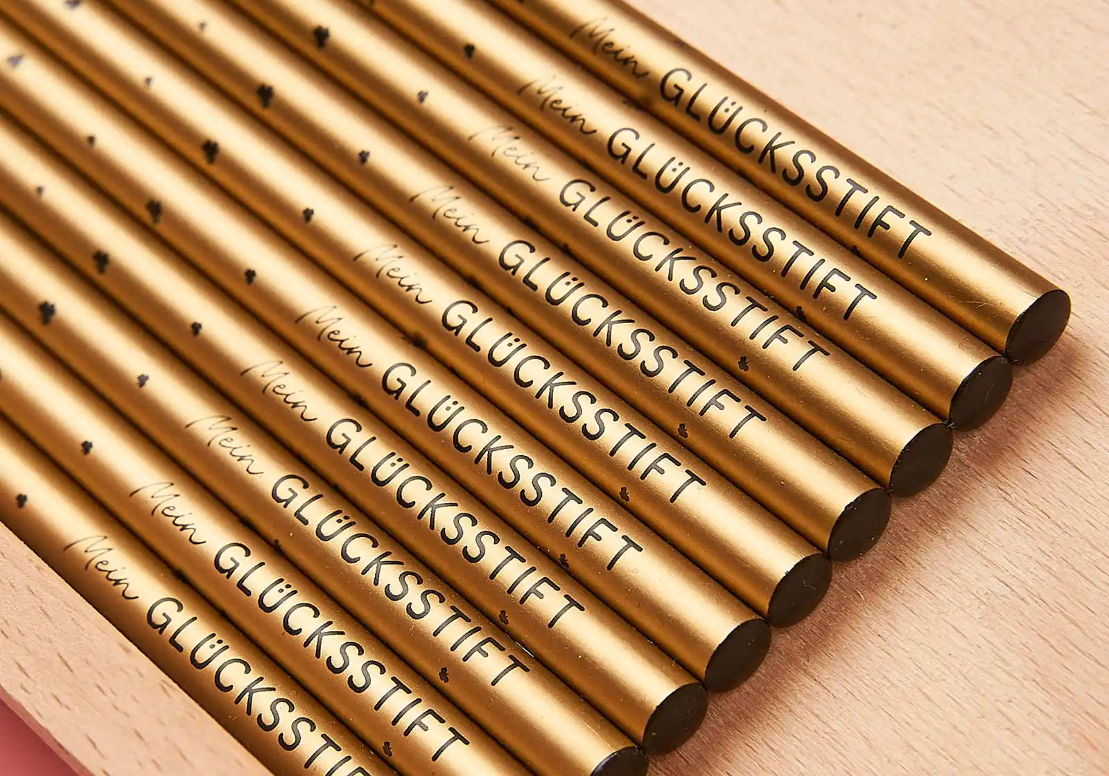 »Mein Glückstift« – Bleistift für Kinder & Erwachsene - amoedo – Schöne Papeterie