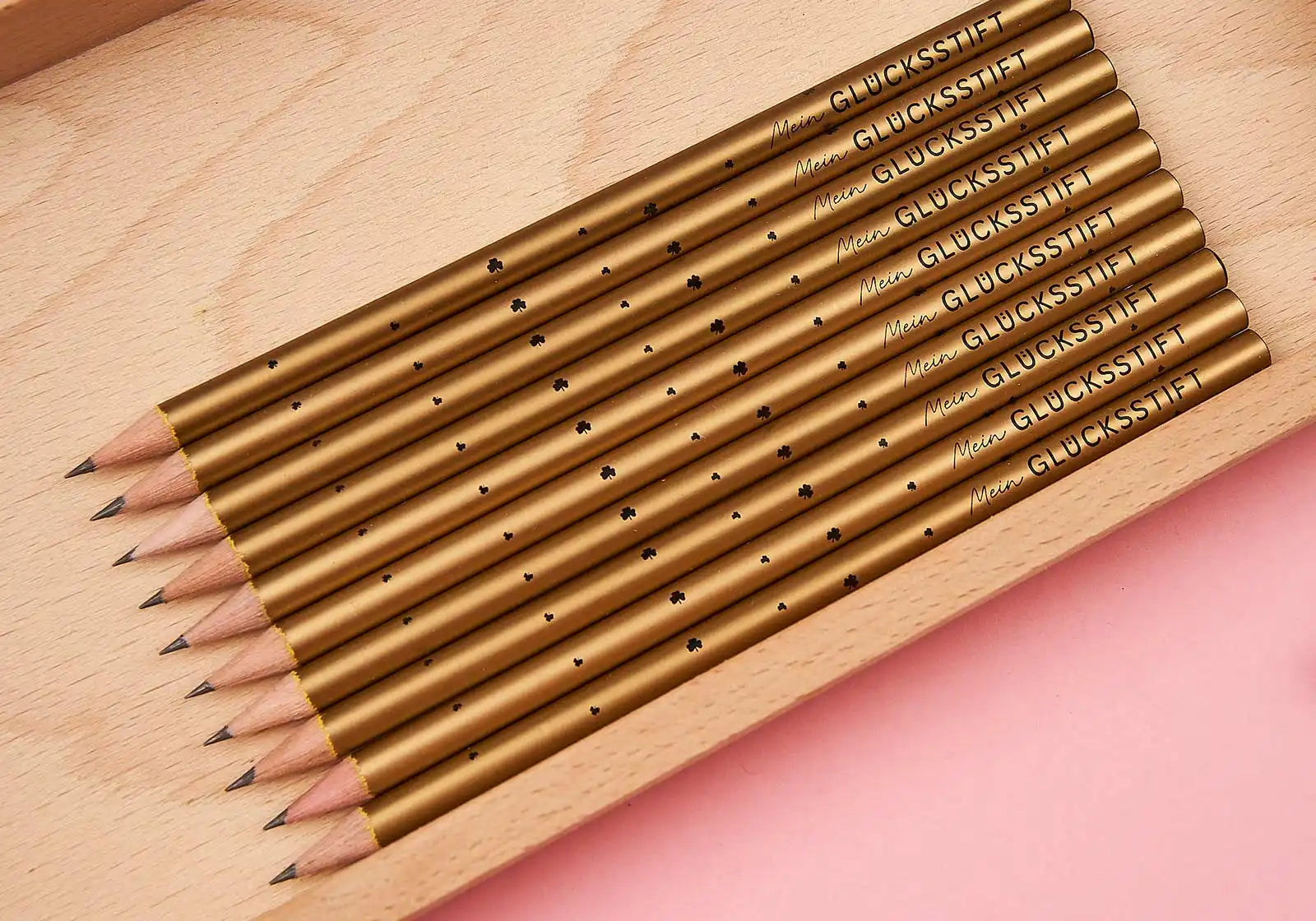 »Mein Glückstift« – Bleistift für Kinder & Erwachsene - amoedo – Schöne Papeterie