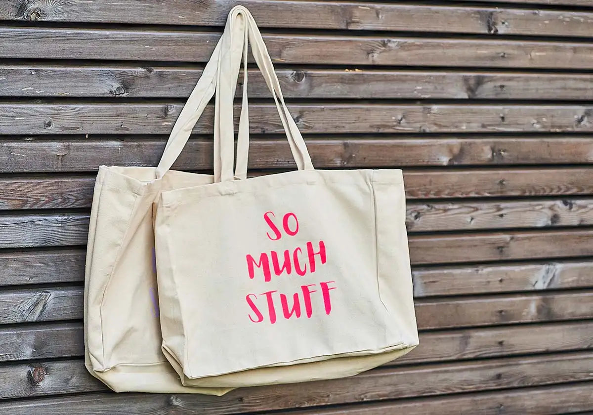 Shopper »SO MUCH STUFF« - amoedo – Schöne Papeterie