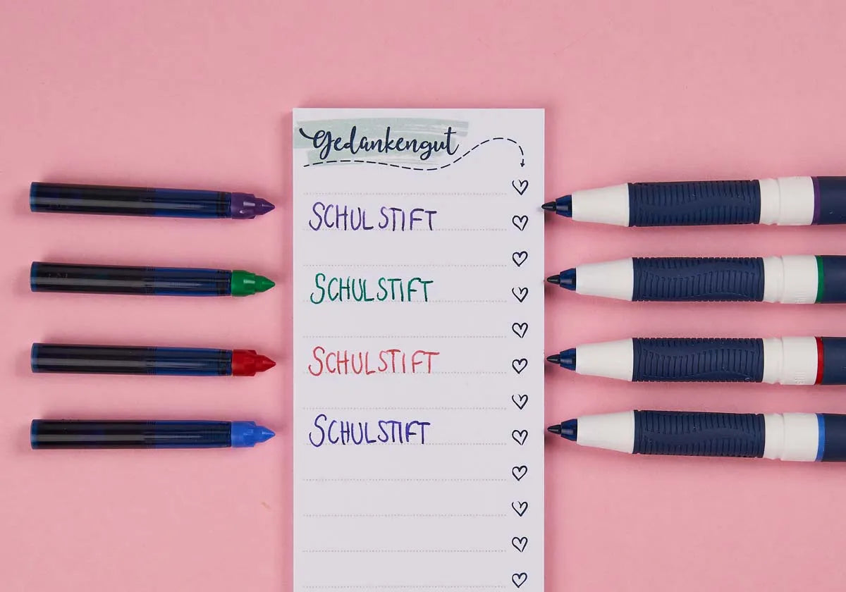 Patronen »Schulstift« – verschiedene Farben - amoedo – Schöne Papeterie