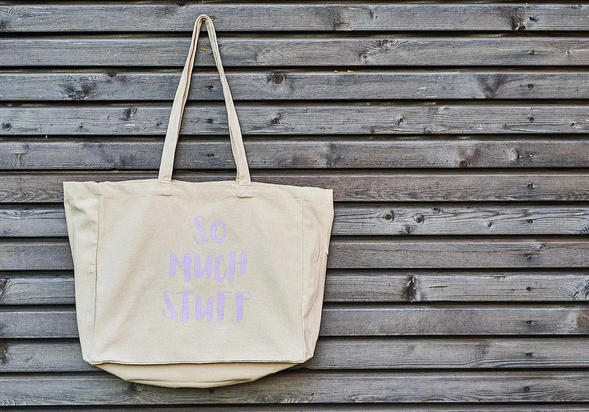Shopper »SO MUCH STUFF« - amoedo – Schöne Papeterie