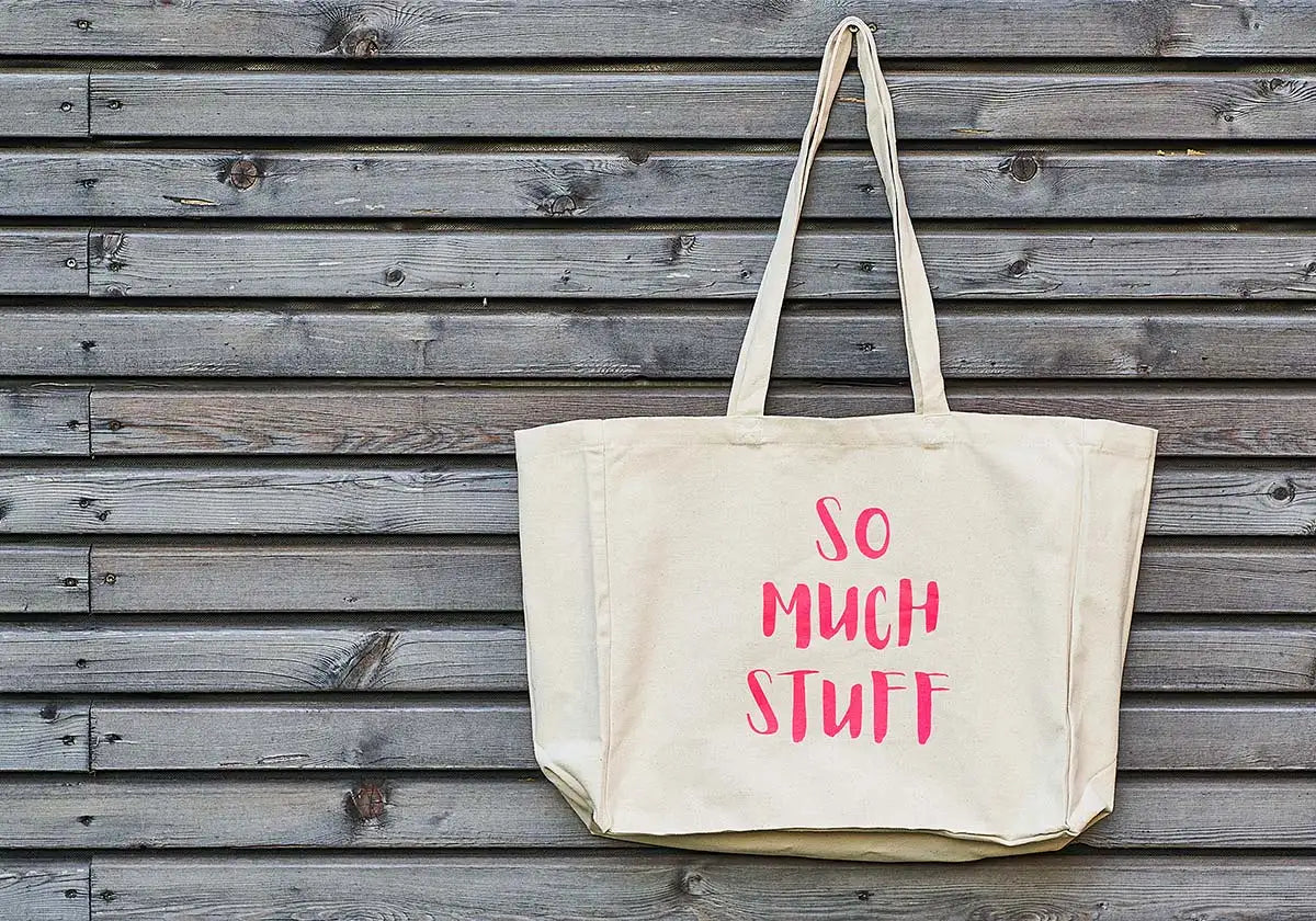 Shopper »SO MUCH STUFF« - amoedo – Schöne Papeterie