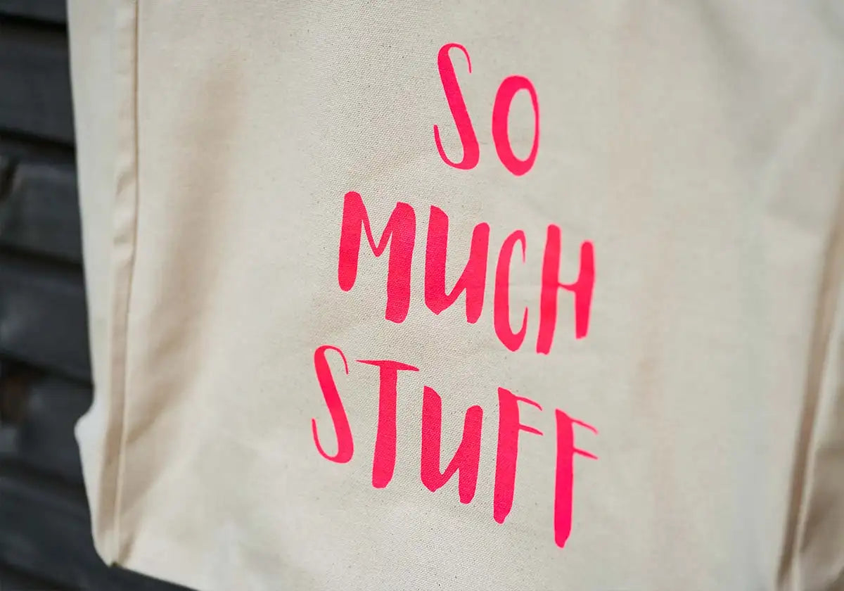 Shopper »SO MUCH STUFF« - amoedo – Schöne Papeterie