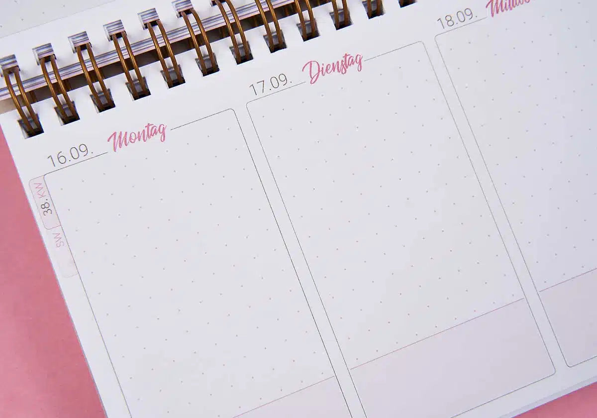 Tischkalender für das SJ 2024/2025 - amoedo – Schöne Papeterie